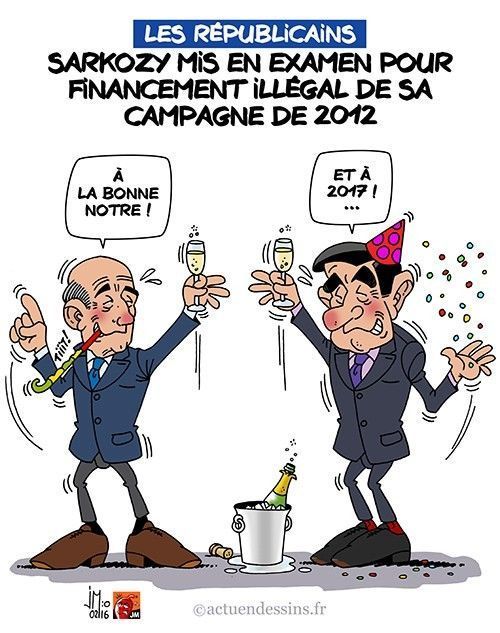 Bygmalion : Sarkozy mis en examen !