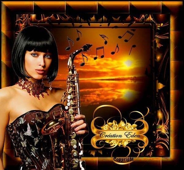 Fille au saxo ...