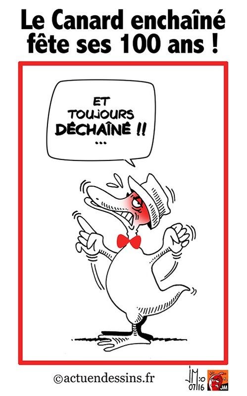 « Le Canard enchaîné » a 100 ans !