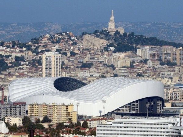 Le stade vélodrome à Marseille ...
