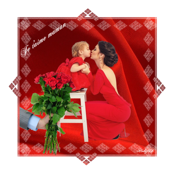 Belles créations Fête des mères chez mon amie Yvette