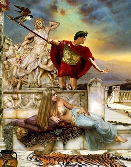 Centurion romain et sa belle ...