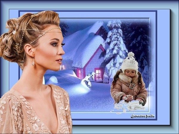 Belle création de mon amie Joëlle ...