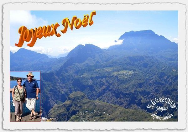 Joyeux Noël de mes amis Marie-France et Bernard