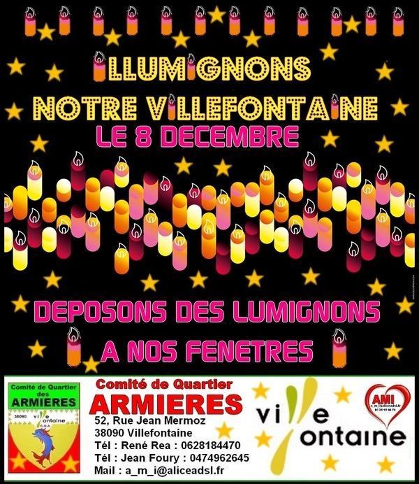 Fête des Lumieres à Villefontaine ...
