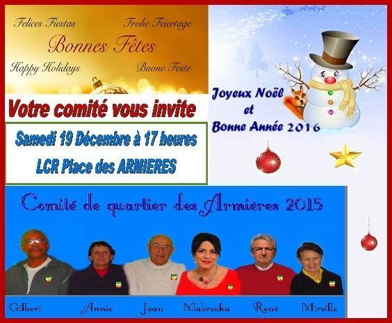 Noël aux Armières...