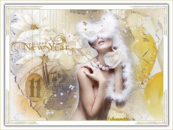 Bonne année de mon amie Domie ... Merci !